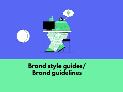 Professional brand style guides/ brand guidelines design