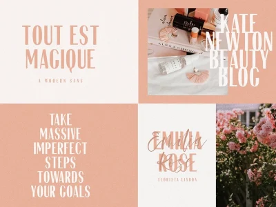 A professionally made font/typeface
