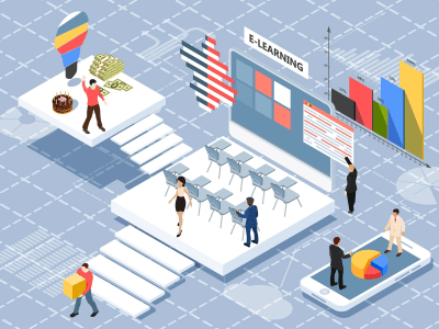 Explainer Video in Isometric Style. 2D Animation