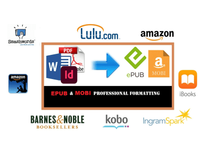 Fully formatted eBook (ePub/mobi/doc/kpf) #kindle #smashword #Apple iBook