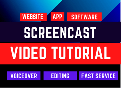 A fantastic screencast tutorial or Review video for your website, software