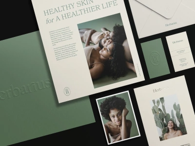 A custom high-end logo and brand identity for your business