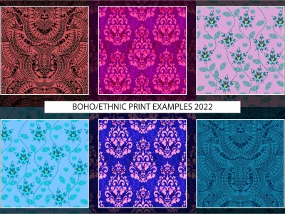 Textile digital print design, seamless repeat, given theme.