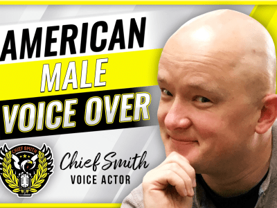 An  engaging American Male Voice Over
