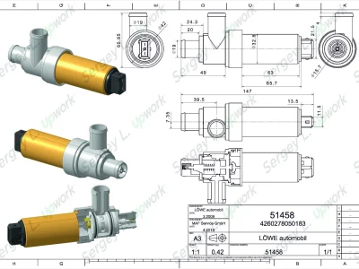 A 3D model highly detailed to use for ads, 3D printing, manufacture, etc.