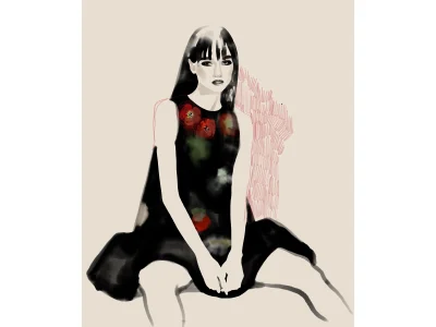 A stunning digital fashion illustration for your business