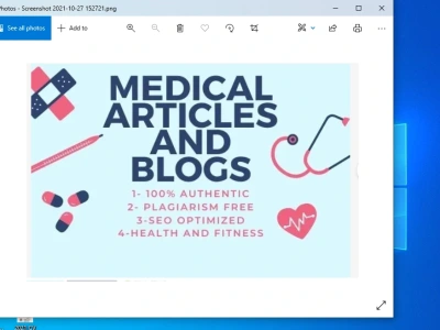 A Premium SEO friendly blog posts related to Medical, Health and Fitness