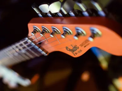 A hip hop or pop guitar solo