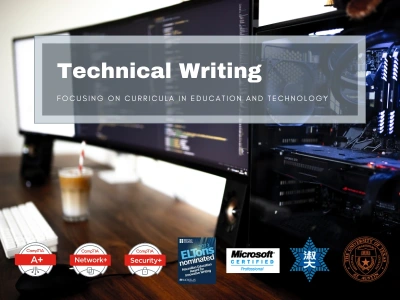Thoroughly researched written materials on technology and education