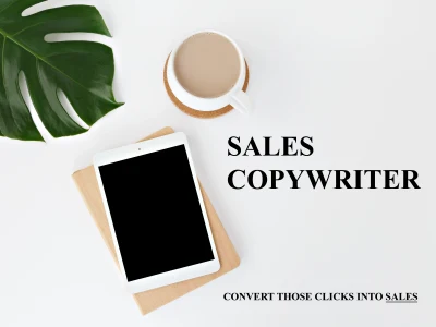 Piece of copy that converts into sales!