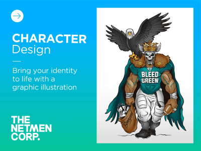 A fantastic character to connect with your clients.