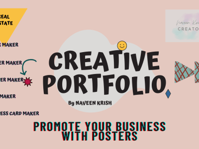 Real estate flyer and poster designs
