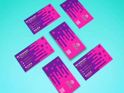 Professional and Unique Business Card Design