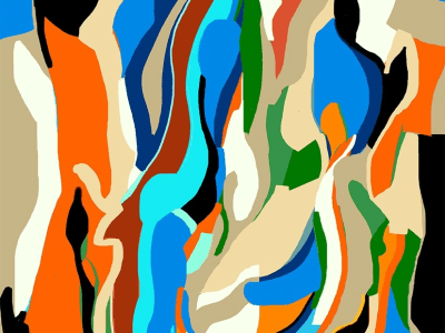 An amazing abstract painting