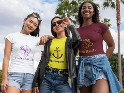 Professional photoshoot service of your apparel, t-shirt with real models
