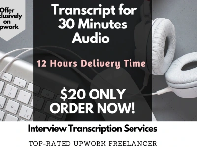 The Best Transcriptionists For Hire In the United States - Upwork™