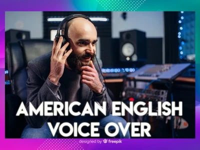 A Professional American English Male Voice Over Service (Native)