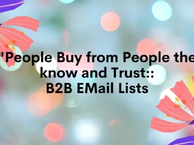 A Direct Mailing Lists Based State or Country.
