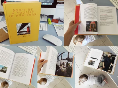 An outstanding biographies/memoir page design