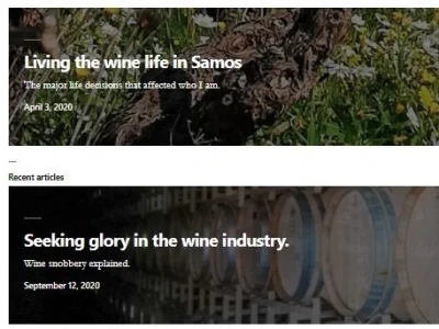 A wine related article written by a wine specialist
