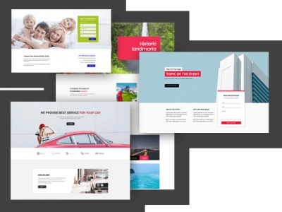 A redesign or duplicate of any website into wordpress