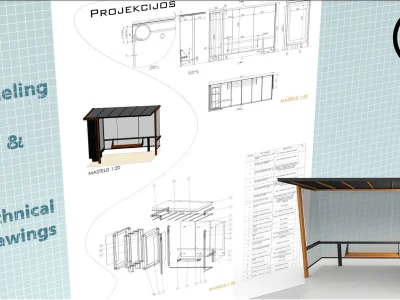 Designed 3d cad models, technical drawings, renderings | Upwork
