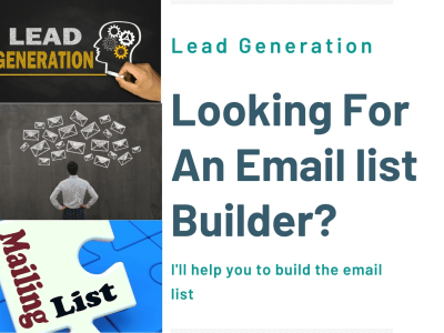 Valid email list from your target requirement