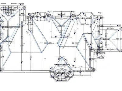 Xactimate estimate with sketches