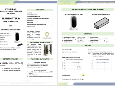 A User Manual, Data Sheet, Product Description, Specification, SOW