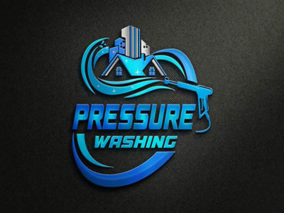 Pressure washing, power washing, cleaning, automotive & home cleaning logo