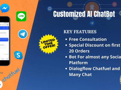A customized ai chatbot | Upwork