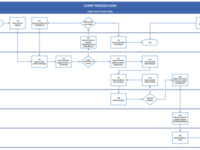 A documented processes and business analysis