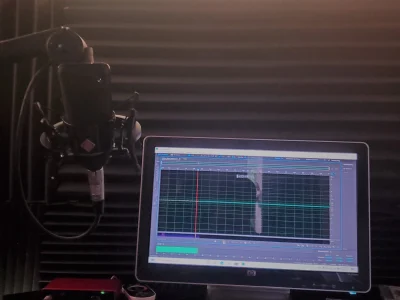 Professional Voice overs from a dedicated recording studio