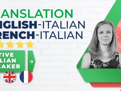 Your website translated from English to Italian - By a native speaker!