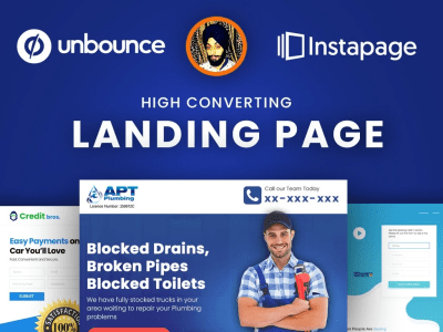 Instapage landing page | Instapage design | Instapage expert