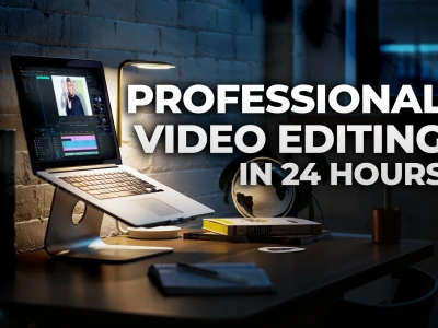 A professionally edited videos for Youtube And Social Media within 24 Hours