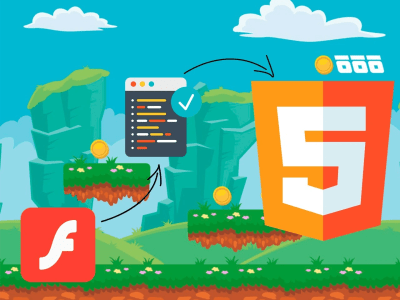 Html5 game from a FLASH game