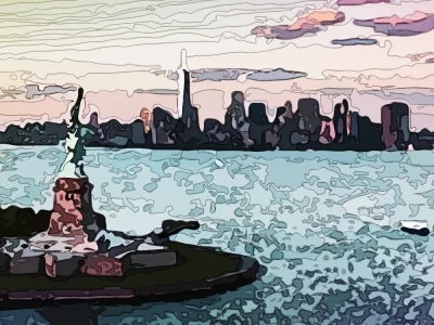 Pertinent unique landscape art