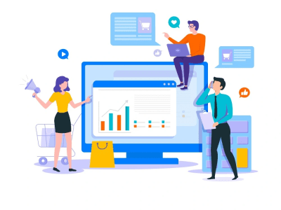 Modern 2D Illustration, Icons and Custom Artwork