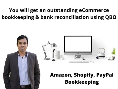 An outstanding eCommerce bookkeeping & bank reconciliation using QBO.