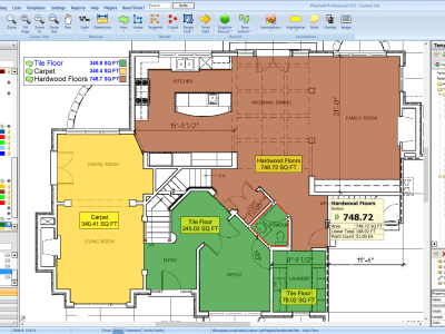 The construction estimates for the pre and post contracts building projects