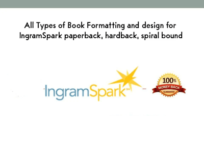 A book formatted in InDesign for ingramspark paperback or hardback