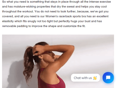 Product Descriptions with reviews