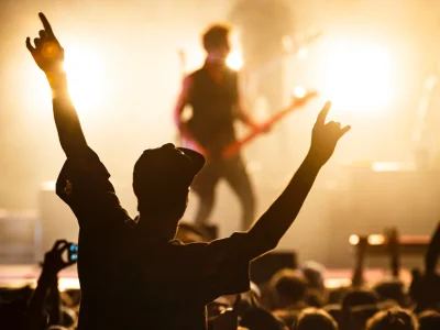 A modern rock song that grabs people's attention