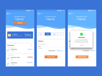 Upee App Design of Mobile App UI | Upwork