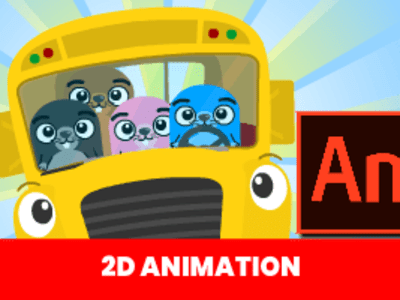 A high quality children's 2D animated video.