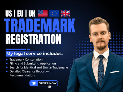 A USPTO (US Trademark) "or" EUIPO (EU Trademark) "or" UKIPO ( UK Trademark)