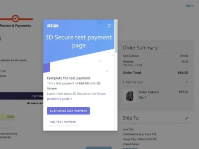 Latest Stripe 3D Secure SCA Payment Gateway integrated/upgraded