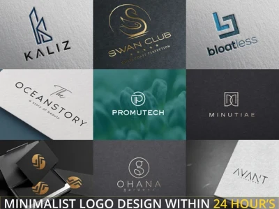 High quality minimalist business logo design