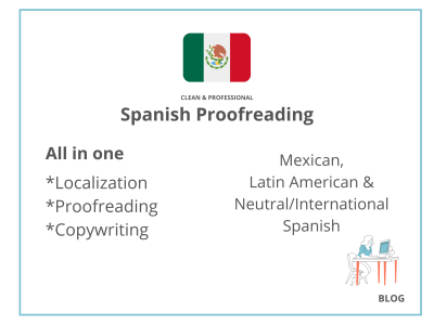 A perfectly proofread article in Spanish